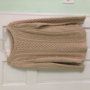 LL Bean Signature Fisherman's Tunic Sweater, S